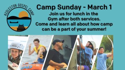 Kedleston Camp Promo Lunch